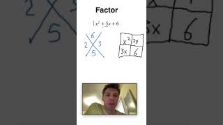 How to Factor Trinomials Shorts [upl. by Coffeng]