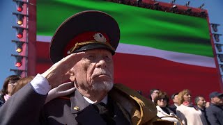 State Anthem of Tatarstan 2023 Kazan Victory Day Parade [upl. by Birck75]