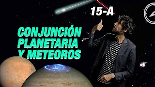 Impresionante conjunción planetaria durante las Perseidas 2024 [upl. by Imit]