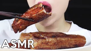 ASMR PORK BELLY CHUNK Big Bite Eating Sounds 통삼겹살 리얼사운드 먹방 [upl. by Nirek]