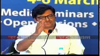 Arnab Goswami takes on Ashutosh and AAP [upl. by Torres154]