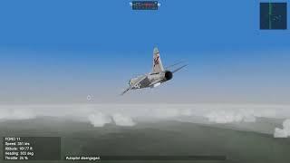 Strike Fighters 2 Vietnam F 8J Crusader VF 194 Lightning attack any enemy aircraft mission 7 [upl. by Dragone]