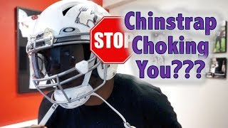 How to Adjust Your Chinstrap 💯  Football Tip Fridays [upl. by Disraeli]