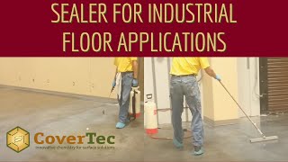 Sealer for Industrial Floor Applications [upl. by Elrod9]