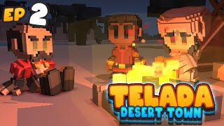 Stonehearth ACE Mod  Starting a New Town in the Desert  Telada Ep 2 [upl. by Nedgo]