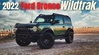 2022 Ford Bronco Wildtrak 2 Door  Explosive Eruption Green [upl. by Annasor984]