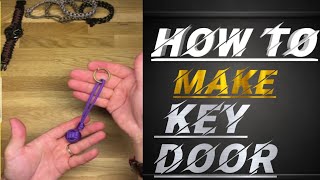 Ball key Door  paracord porteclef diy keychainparacord survivalbracelet youtubeshorts shorts [upl. by Awhsoj]