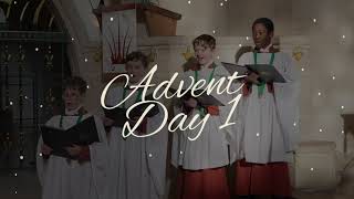 Advent Calendar Day 1  Guildford Cathedral Choir 2023 [upl. by Ellehctim]