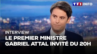 Gabriel Attal  quotMa méthode cest dêtre lucide et de dire la véritéquot [upl. by Noraed333]