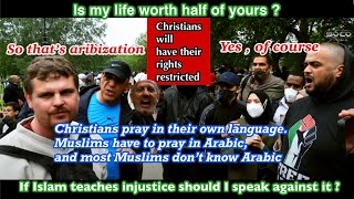 Dealing with Double Standards Persecution and Injustices in Islam Bob  Speakers corner [upl. by Whelan646]