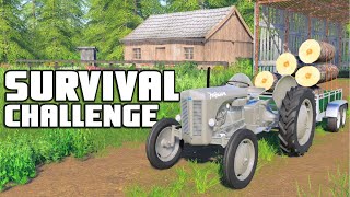 STARTING WITH NO MONEY 0  Survival Challenge  Episode 1 [upl. by Naji]