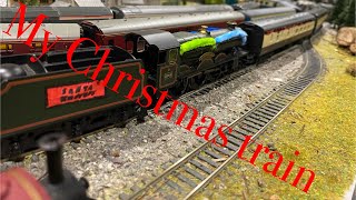 My custom Hornby Christmas train 🚂 🚃🚃🎅🏻 [upl. by Ardnic]