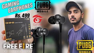 Gaming Earphones For BGMI Free FireCOD Mobile  Detachable Mic  Cosmic Byte Tech Creator Neeraj [upl. by Lemaj]