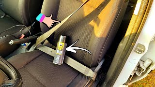 Seat belts wont retract How to fix K2 Belso spray [upl. by Gilmore]