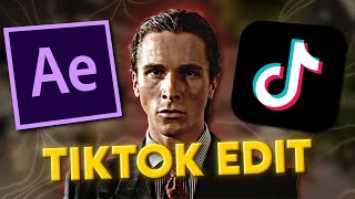 HOW TO Make HARD TikTok Edits I After Effects Beginner Tutorial [upl. by Friend]