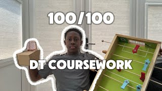 How to get 100 in GCSE DT coursework [upl. by Oniluap667]