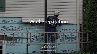 Wall Preparation How to Install Everlast® Advanced Composite Siding [upl. by Annoval]