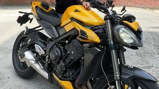 TRIUMP STREET TRIPLE 765 REVIEW [upl. by Lanita818]