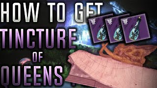 NEW  How to get Tincture of Queens foil Destiny 2 [upl. by Dlopoel]