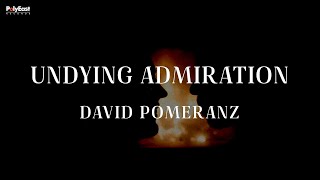 David Pomeranz  Undying Admiration Official Lyric Video [upl. by Charo]