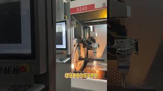 Heavyduty electric tricycle laser cutting processing Precision manufacturing Douyin assistant D [upl. by Leroj472]