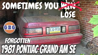 1987 Pontiac Grand Am SE the end of the malaise era will it run [upl. by Hooper194]