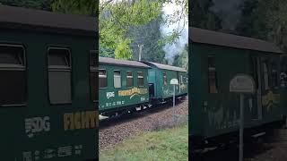 Fichtelbergbahn fährt nach Oberwiesenthal ❤️😎 [upl. by Ocsinarf317]