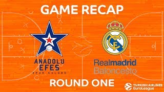 Highlights Anadolu Efes Istanbul  Real Madrid [upl. by Higbee]