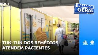 TukTuk dos Remédios atendem pacientes e alcançam marca de 10 mil entregas  Balanço Geral CE Manhã [upl. by Yahiya]