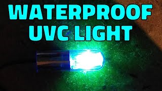 Waterproof germicidal light teardown  with schematic [upl. by Clintock150]