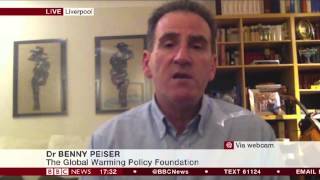 Benny Peiser on BBC News 24 quotWhat does the IPCC AR5 Synthesis Report tell us [upl. by Viv]