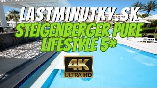 OSOBNE SME TESTOVALI Steigenberger Pure Lifestyle 5  Hurghada Egypt 4K VIDEO [upl. by Bello773]