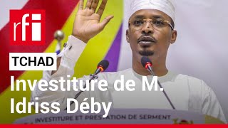 Tchad  investiture de Mahamat Idriss Déby Itno • RFI [upl. by Aicenev]