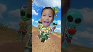 Alien automobile funny smartphone mrrafansakib stunt comedy rafansakib insta360 catie [upl. by Anelav]