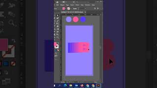 Letter B flip text effect in adobe illustrator shortsvideo [upl. by Zobkiw183]