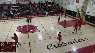 Bound Brook High School vs Hunterdon Central High School Mens Varsity Basketball [upl. by Etakyram880]