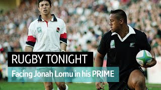 quotI shouldnt have winked at himquot Facing PRIME Jonah Lomu in the 1995 World Cup [upl. by Lrig]