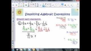 Simplifying Algebraic Expressions [upl. by Filbert85]