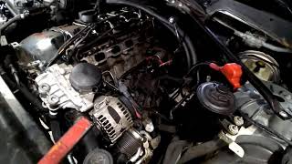 09 bmw 535i 2AAF fault code diagnosis [upl. by Assehc407]