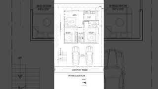 30x40 South facing house plan as per requirement of vastu home homedecor houseplans shorts [upl. by Draillih]