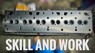 Cylinder head repair and skills is live [upl. by Stedt476]