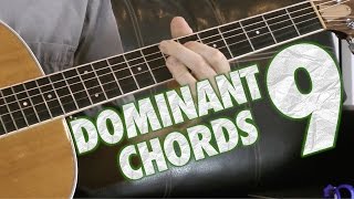 How to Play and Use Dominant 9 Chords on Guitar [upl. by Ahsie358]