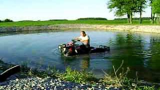 Worlds first Submersible Electric 4x4 ATV [upl. by Lanevuj]