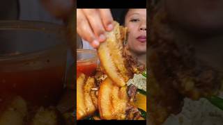 Big Pork pieces mukbang mukbang pork eating eatingshow eatingasmr porkcurry porkbelly [upl. by Sandro]