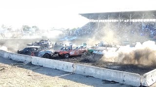 Colusa County Derby Bash Class DemolitionDerby Crash SendIt [upl. by Shields969]