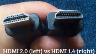 HDMI 20 vs 14 vs 13 High Speed Cables Comparison and Unboxing Portta HDMI 20 Cable [upl. by Speroni]