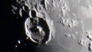 Moon Crater Gassendi with Celestron CPC 1100 [upl. by Modnarb280]