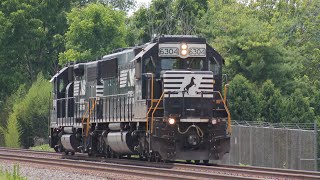 62524 NS H99 Engines Light Hummelstown PA Harrisburg Line [upl. by Lallage]