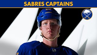 Rasmus Dahlin Named Captain Of Buffalo Sabres  Tuch Thompson Cozens Ssamuelsson To Wear As [upl. by Adnilim585]