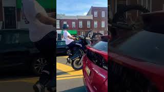 2021 yz125 wheelies through kenssigtion philly [upl. by Ellette]